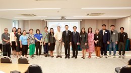 สถาบันวิจัยและพัฒนาร่วมกับคณะมนุษย์ศาสตร์และสังคมศาสตร์ จัดโครงการ พัฒนาโจทย์วิจัยภายใต้แผนงานวิจัยการพัฒนาเชิงพื้นที่ มหาวิทยาลัยสวนดุสิต"