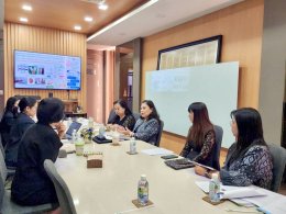 มหาวิทยาลัยสวนดุสิต จัดประชุมหารือความร่วมมือด้านการวิจัยอาหารกับสำนักงานพัฒนาการวิจัยการเกษตร (องค์การมหาชน) (สวก.)