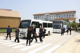 การศึกษาดูงานโครงการเมืองต้นแบบนวัตกรรมด้านอุตสาหกรรมเกษตรปลอดภัยอัจฉริยะ ณ มหาวิทยาลัยสวนดุสิต วิทยาเขตสุพรรณบุรี จังหวัดสุพรรณบุรี