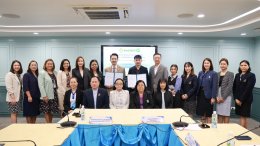 สถาบันวิจัยและพัฒนา มหาวิทยาลัยสวนดุสิต ร่วมลงนามถ่ายทอดเทคโนโลยีงานวิจัยสู่การใช้ประโยชน์ในภาคอุตสาหกรรม