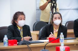 มหาวิทยาลัยสวนดุสิตเข้าร่วมประชุมเพื่อหารือการดำเนินโครงการ “การพัฒนาผลิตภัณฑ์สร้างสรรค์เชิงอัตลักษณ์เพื่อเพิ่มมูลค่าในการแข่งขันอย่างยั่งยืน จังหวัดสุพรรณบุรี” ร่วมกับคณะผู้บริหารของจังหวัดสุพรรณบุรี