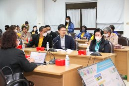 มหาวิทยาลัยสวนดุสิตเข้าร่วมประชุมเพื่อหารือการดำเนินโครงการ “การพัฒนาผลิตภัณฑ์สร้างสรรค์เชิงอัตลักษณ์เพื่อเพิ่มมูลค่าในการแข่งขันอย่างยั่งยืน จังหวัดสุพรรณบุรี” ร่วมกับคณะผู้บริหารของจังหวัดสุพรรณบุรี