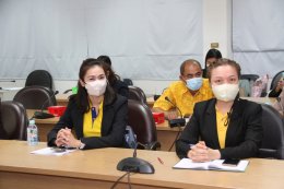 มหาวิทยาลัยสวนดุสิตเข้าร่วมประชุมเพื่อหารือการดำเนินโครงการ “การพัฒนาผลิตภัณฑ์สร้างสรรค์เชิงอัตลักษณ์เพื่อเพิ่มมูลค่าในการแข่งขันอย่างยั่งยืน จังหวัดสุพรรณบุรี” ร่วมกับคณะผู้บริหารของจังหวัดสุพรรณบุรี