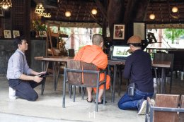 ทำงานถวายพระอาจารย์ ว.วชิรเมธี ไร่เชิญตะวัน เชียงราย  Work for serving Phra Ajarn Vachirametee Rai Cherntawan Chiang Rai.