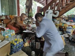 ถวายภัตตาหาร ครบรอบวันคล้ายวันเกิด หลวงพ่อปฐม ธัมมธีโร วัดป่าศรีวิลัย 