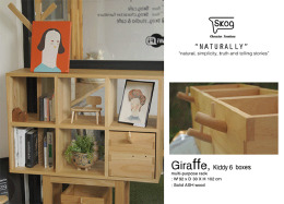 GIRAFFE KIDDY rack-6-BOX