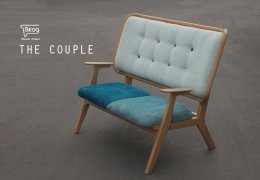 THE COUPLE 2-seater armchair