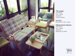 The couple  2 seater armchairs