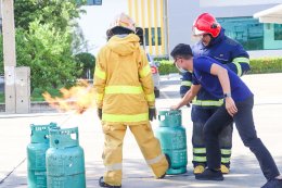 ฝึกซ้อมอพยพหนีไฟและอบรมดับเพลิงขั้นต้น ประจำปี 2566