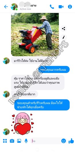 เครื่องสับหญ้า ย่อยกิ่งไม้ อเนกประสงค์ งานละเอียด