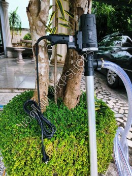 ปั๊มสูบน้ำมันไฟฟ้า 220V ดูดของเหลวหนืด จุ่มถัง 200 ลิตร