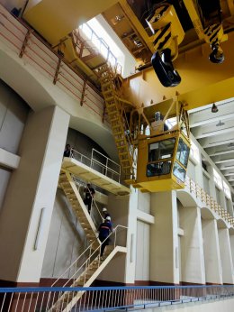 Overhead Crane 290/40 Tons - เขื่อนศรีนครินทร์