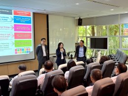 หลักสูตร Leadership Succession Program (LSP) รุ่นที่ 16 เยี่ยมชม AMATA Corporation Public Company Limited