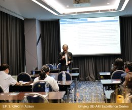 IRDP ได้จัดการเปิดอบรมหลักสูตร Driving SE-AM Excellence Series ใน EP.1 GRC in Action