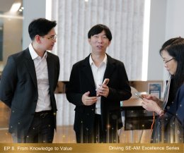 การเปิดอบรมหลักสูตร Driving SE-AM Excellence Series ใน EP 6. Mastering Digital Technology (DT) for Organizational Impact: เจาะลึกการพัฒนาเทคโนโลยีดิจิทัล (DT)