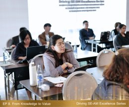 การเปิดอบรมหลักสูตร Driving SE-AM Excellence Series ใน EP 6. Mastering Digital Technology (DT) for Organizational Impact: เจาะลึกการพัฒนาเทคโนโลยีดิจิทัล (DT)
