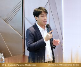 เมื่อวันที่ 20-22 เมษายน 2569 ที่ผ่านมา IRDP ได้จัดการเปิดอบรมหลักสูตร Driving SE-AM Excellence Series ในEP 2. Strategic Planning Masterclass: แปลงกลยุทธ์สู่การปฏิบัติจริงให้สำเร็จและวัดผลได้