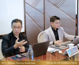 เมื่อวันที่ 20-22 เมษายน 2569 ที่ผ่านมา IRDP ได้จัดการเปิดอบรมหลักสูตร Driving SE-AM Excellence Series ในEP 2. Strategic Planning Masterclass: แปลงกลยุทธ์สู่การปฏิบัติจริงให้สำเร็จและวัดผลได้
