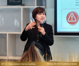 หลักสูตร Driving SE-AM Excellence Series ใน EP 10. Value-Added Internal Auditing: ยกระดับ IA สู่การเป็น Strategic Partner ณ โรงแรมไอบิส สไตล์ กรุงเทพ รัชดา