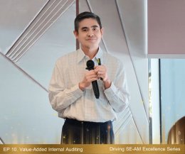 หลักสูตร Driving SE-AM Excellence Series ใน EP 10. Value-Added Internal Auditing: ยกระดับ IA สู่การเป็น Strategic Partner ณ โรงแรมไอบิส สไตล์ กรุงเทพ รัชดา