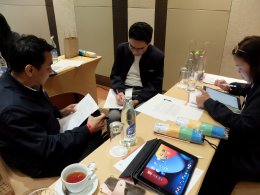 ภาพกิจกรรมพิธีปิดโครงการอบรมหลักสูตร นักกฎหมายภาครัฐ 4.0 Lawyers Enhanced Agility Program (LEAP) รุ่นที่ 8