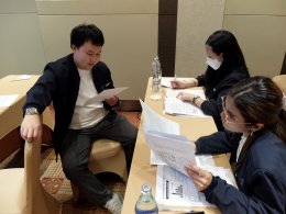 ภาพกิจกรรมพิธีปิดโครงการอบรมหลักสูตร นักกฎหมายภาครัฐ 4.0 Lawyers Enhanced Agility Program (LEAP) รุ่นที่ 8