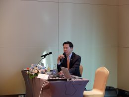 ภาพกิจกรรมพิธีปิดโครงการอบรมหลักสูตร นักกฎหมายภาครัฐ 4.0 Lawyers Enhanced Agility Program (LEAP) รุ่นที่ 8