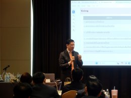ภาพกิจกรรมพิธีปิดโครงการอบรมหลักสูตร นักกฎหมายภาครัฐ 4.0 Lawyers Enhanced Agility Program (LEAP) รุ่นที่ 8