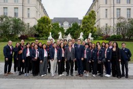 ผู้เข้าอบรมหลักสูตร DTP รุ่นที่ 2 ศึกษาดูงานที่ Huawei และ BYD ณ เมืองเซินเจิ้น ประเทศจีน