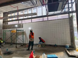 โครงการก่อสร้าง ร้านนักล่าหมูกระทะ สาขา โลตัส ศรีราชา จ.ชลบุรี