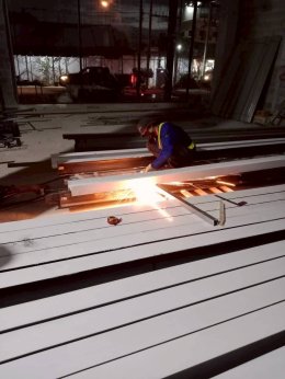 โครงการก่อสร้าง ร้านนักล่าหมูกระทะ สาขา โลตัส ศรีราชา จ.ชลบุรี