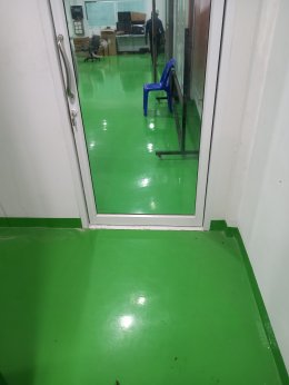 งานติดตั้งพื้นยกระดับ RaisedFloor HPL โรงงานน้ำตาล ราชบุรี ห้อง Control DCS Room 