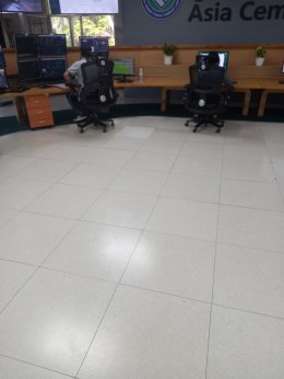 งานติดตั้งแผ่น RaisedFloor HPL Woodcore 