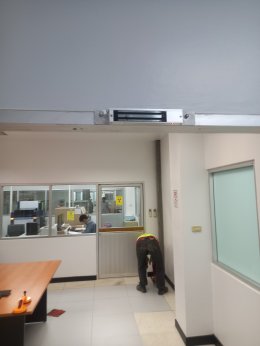 งานติดตั้งแผ่น RaisedFloor HPL Woodcore 