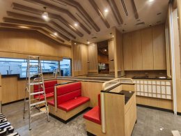 โครงการก่อสร้าง ร้านชินคันเซ็น สาขา โรบินสันไลฟ์สไตล์ บ่อวิน จ.ชลบุรี