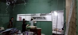 โครงการก่อสร้าง ร้านชินคันเซ็น สาขา โรบินสันไลฟ์สไตล์ บ่อวิน จ.ชลบุรี