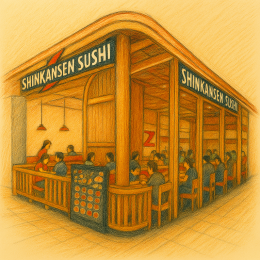 โครงการก่อสร้าง ร้านชินคันเซ็น สาขา โรบินสัน ไลฟ์สไตล์ จ.ฉะเชิงเทรา
