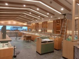โครงการ ก่อสร้าง ร้าน Shinkanzen Sushi สาขา Fashion Island 