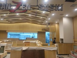 โครงการก่อสร้าง ร้าน ชินคันเซ็น ซูชิ สาขา เซ็นทรัล นครราชสีมา