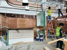 โครงการก่อสร้าง ร้านชินคันเซ็น สาขา โลตัส ศรีราชา จ.ชลบุรี