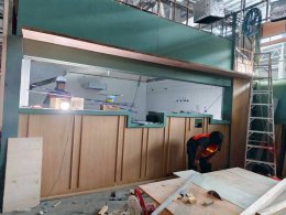 โครงการก่อสร้าง ร้านชินคันเซ็น สาขา โลตัส ศรีราชา จ.ชลบุรี