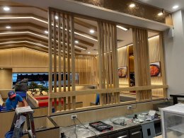 โครงการก่อส้าง ร้าน Shinkanzen Sushi สาขา Robinson สระบุรี
