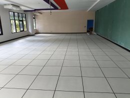 โครงการ ติดตั้งพื้นยกระดับ Raised Floor  พื้นที่ 140 ตรม สูง 30 ซ.ม 