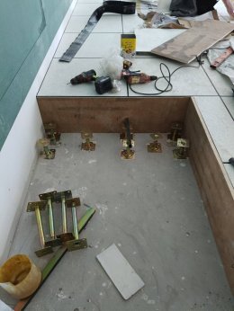 โครงการ ติดตั้งพื้นยกระดับ Raised Floor  พื้นที่ 140 ตรม สูง 30 ซ.ม 
