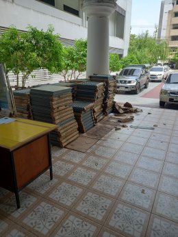 โครงการ ติดตั้งพื้นยกระดับ Raised Floor  พื้นที่ 140 ตรม สูง 30 ซ.ม 