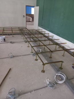 โครงการ ติดตั้งพื้นยกระดับ Raised Floor  พื้นที่ 140 ตรม สูง 30 ซ.ม 
