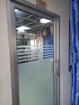 งานติดตั้งพื้นยกระดับ สูง 25 ซ.ม RaisedFloor HPL ห้อง Server Room 