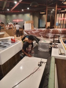 โครงการก่อสร้างร้าน Sizzler สาขาเซ็นทรัล อุบลราชธานี