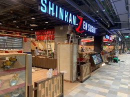 ควบคุมงาน Shinkanzen Sushi สาขา สามย่านมิตรทาวน์