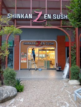 ควบคุมงานตกแต่งร้านอาหาร Shinkanzen Sushi สาขา สายไหม อเวนิว